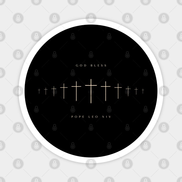 Pope-Leo-XIV Magnet by Creatifly Graphic Tees